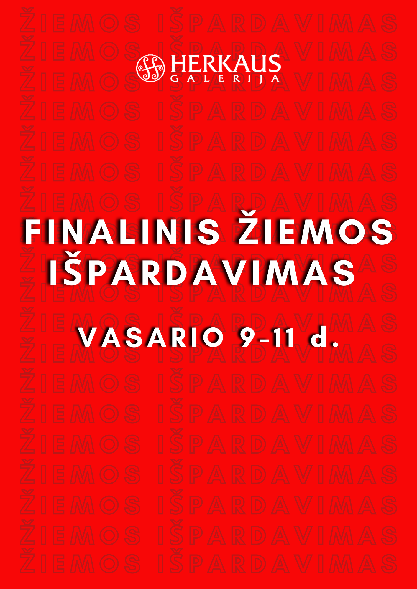 Finalinis žiemos išpardavimas